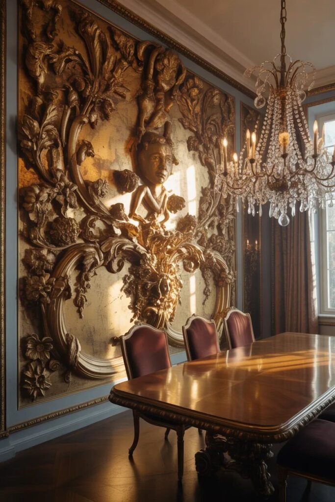 40 wall decor ideas 27 gold 40 wall decor ideas