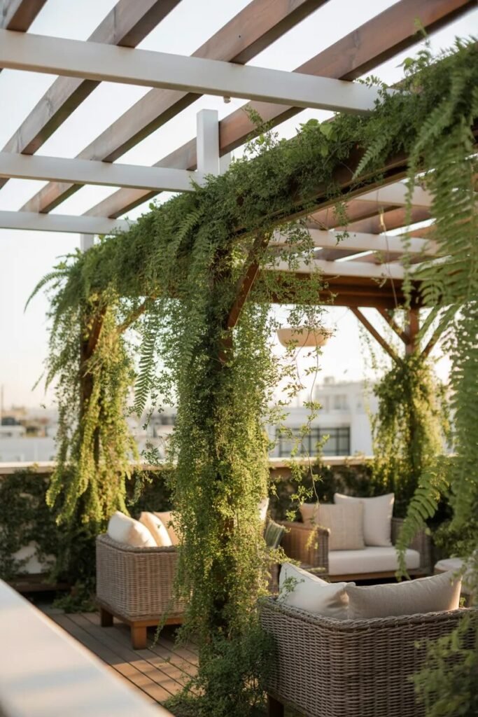 30 rooftop garden ideas 7 hanging 30 rooftop garden ideas
