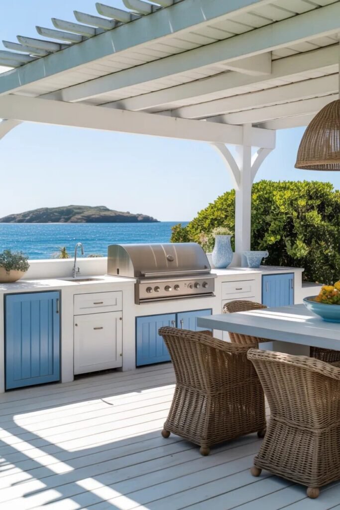 Outdoor kitchen design ideas 8 Coastal outdoor kitchen design ideas