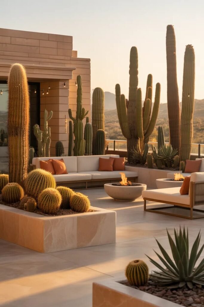 30 rooftop garden ideas 11 cactus 30 rooftop garden ideas
