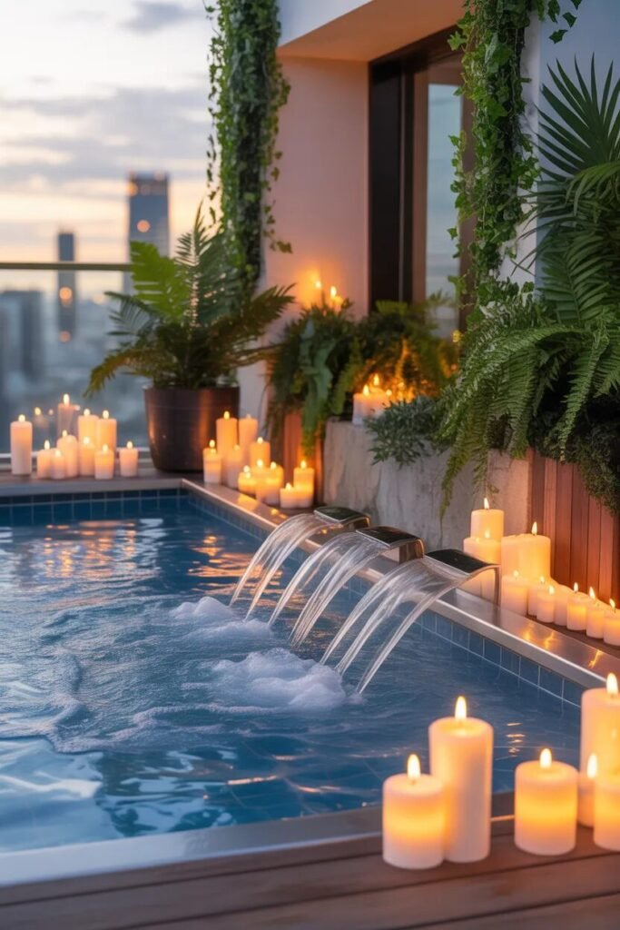 30 rooftop garden ideas 26 spa 30 rooftop garden ideas