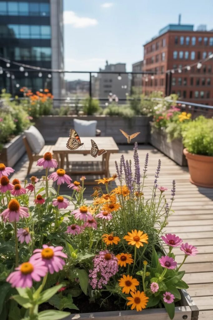 30 rooftop garden ideas 27 butterfly 30 rooftop garden ideas