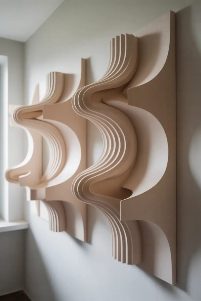 16 diy luxury and attractive wall decor ideas 9 foam 16 diy luxury wall decor