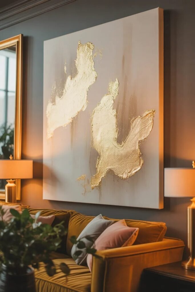 16 diy luxury and attractive wall decor ideas 11 gold 16 diy luxury wall decor