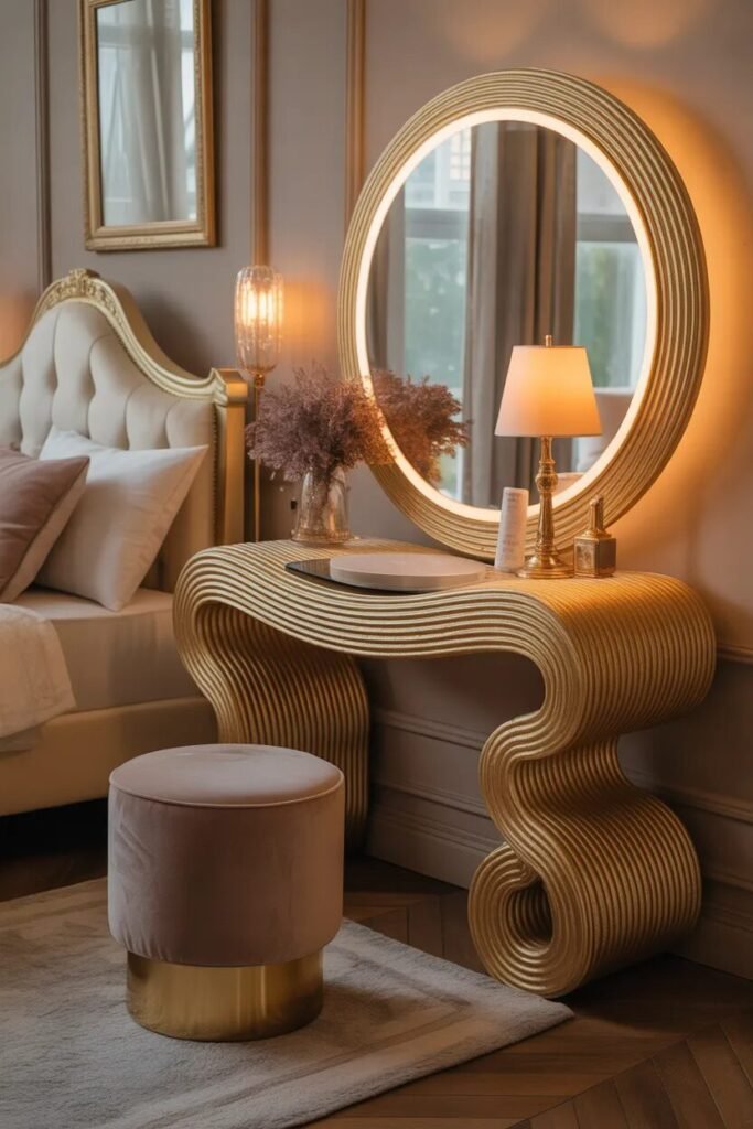 21 bedroom vanity ideas 12 21 bedroom vanity ideas ribbon gold