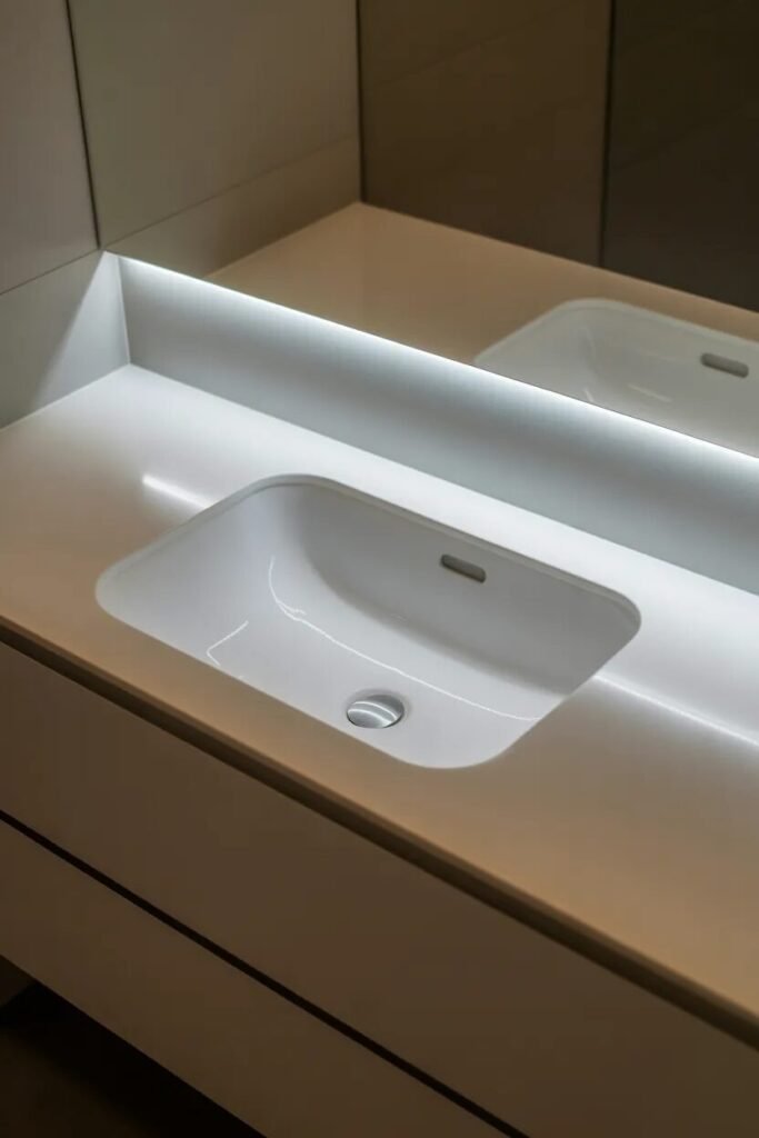 23 bathroom lighting ideas 22 23 bathroom lighting ideas sink glow