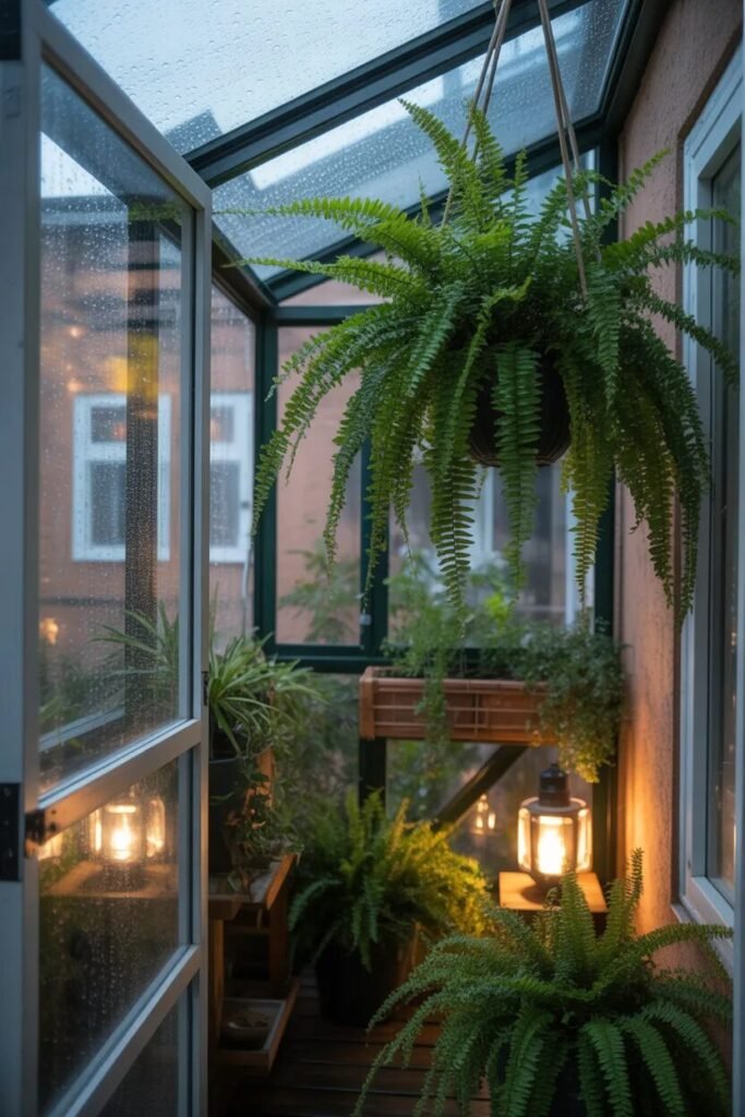 balcony garden ideas glasshouse style