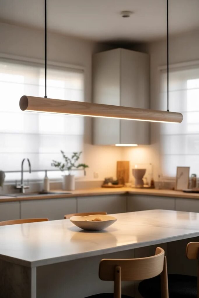 Scandinavian kitchen island lighting ideas