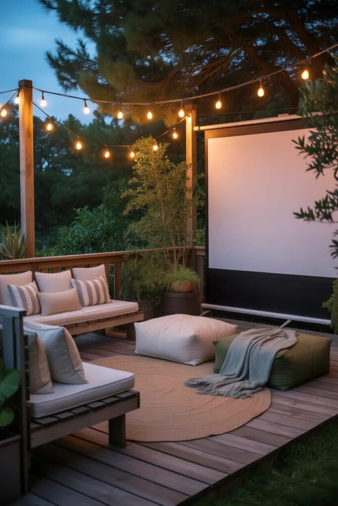 cinema 22 deck decorating ideas
