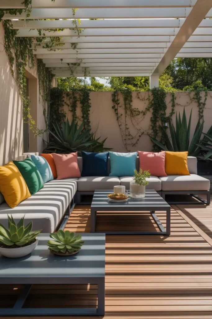 colorful 22 deck decorating ideas
