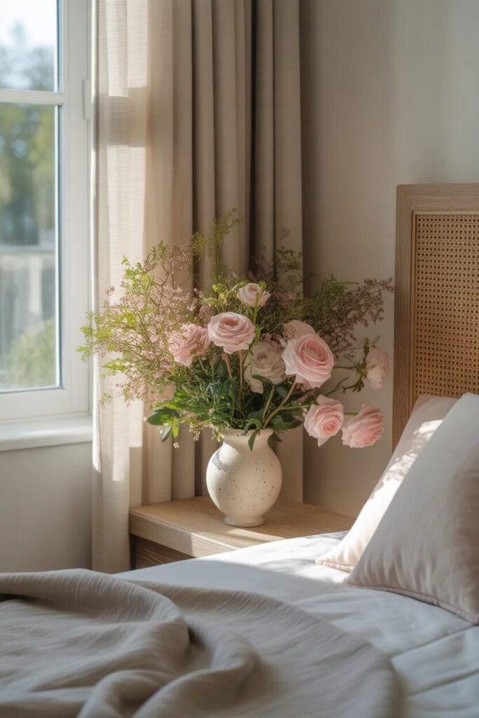 fresh floral bedroom ideas decor