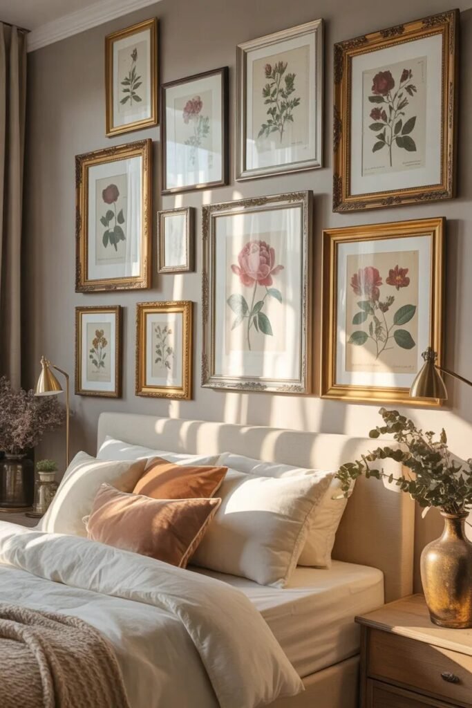floral gallery bedroom ideas decor