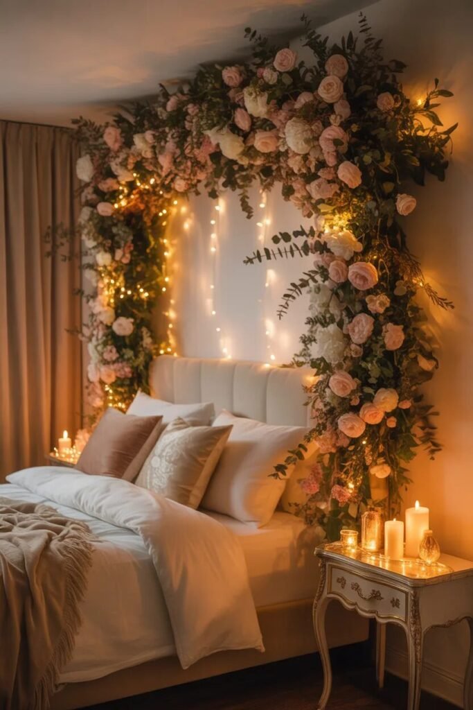 floral lighting bedroom ideas decor