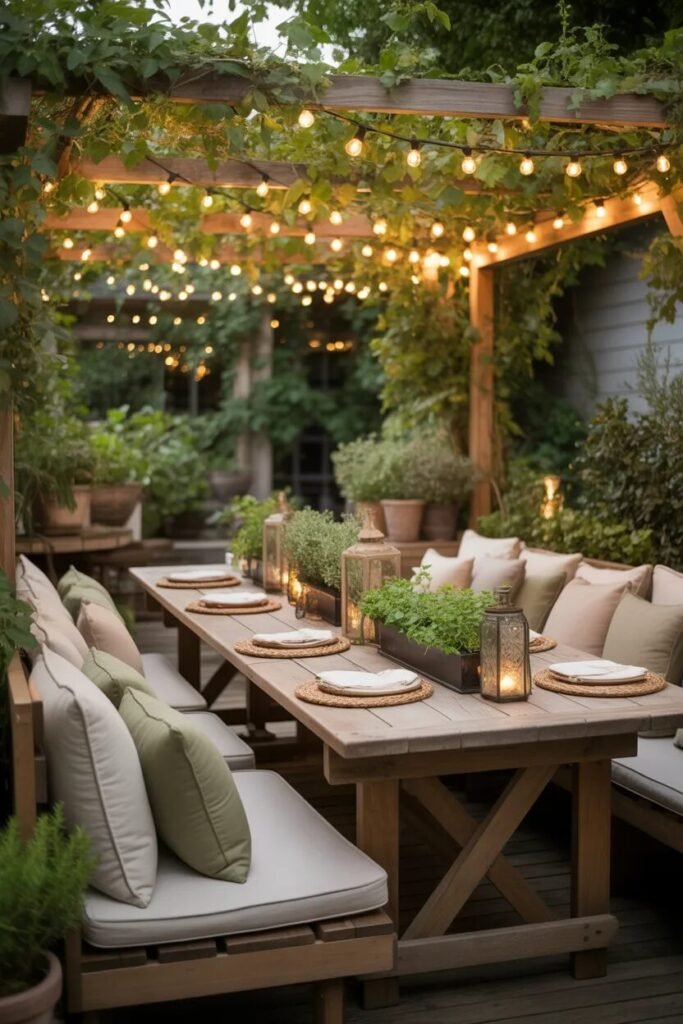 dining 33 garden design ideas