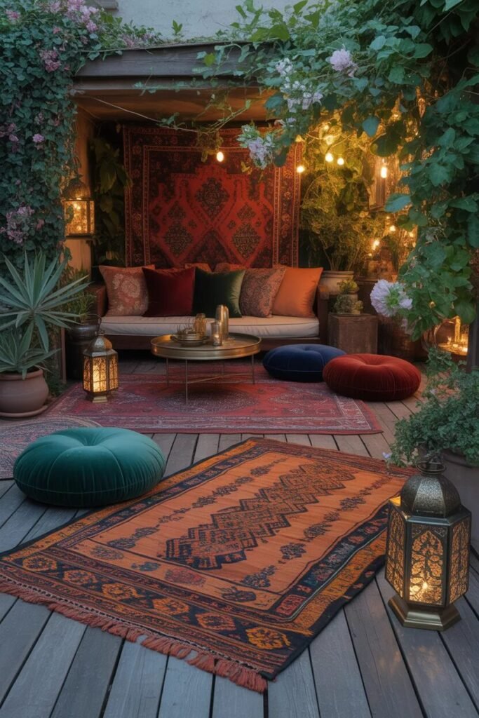 boho 33 garden design ideas