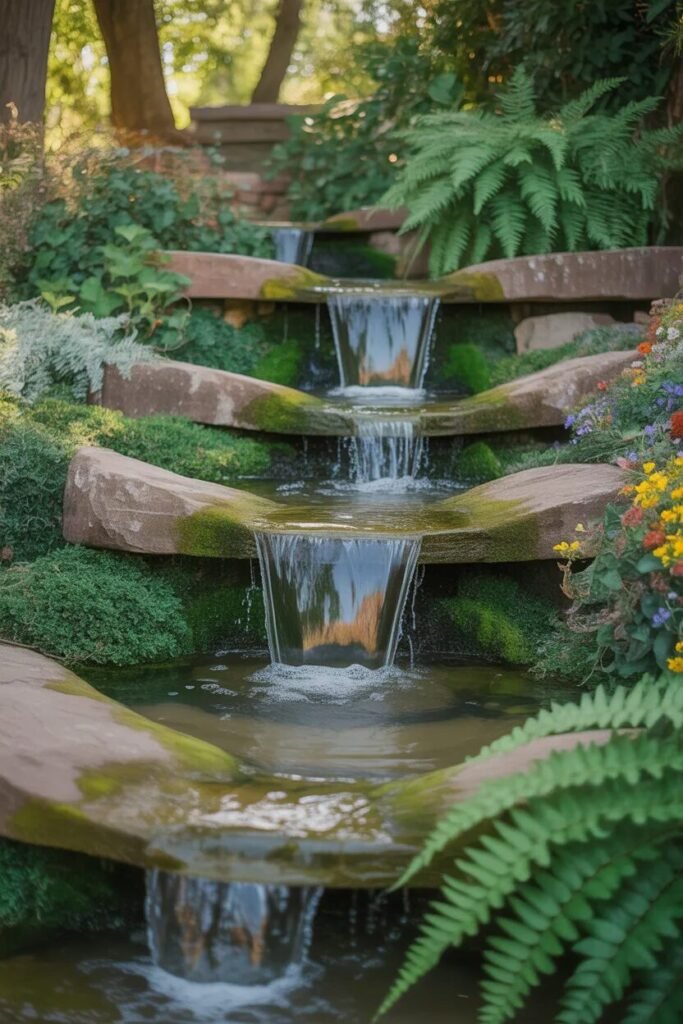 waterfall 33 garden design ideas