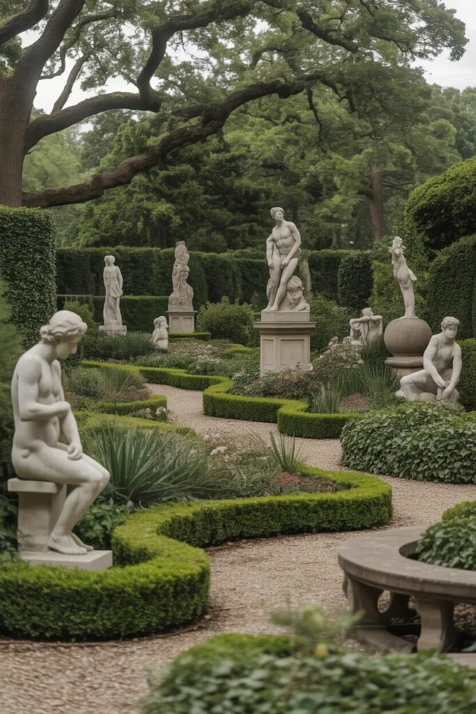 sculpture 33 garden design ideas