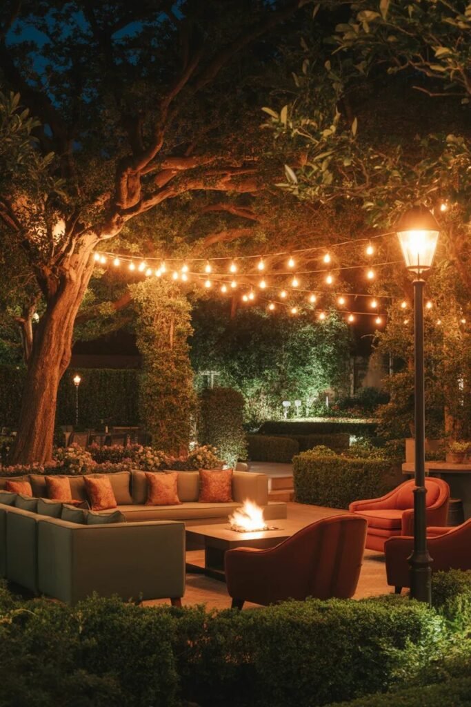 night 33 garden design ideas