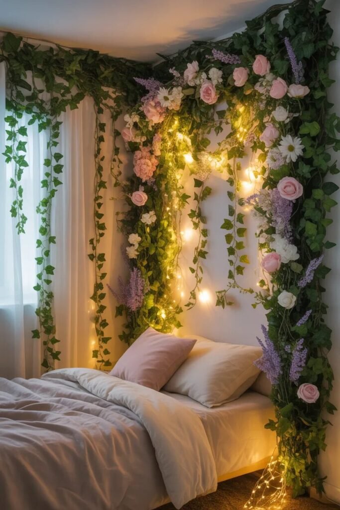 20 cottagecore dorm room ideas garden bed