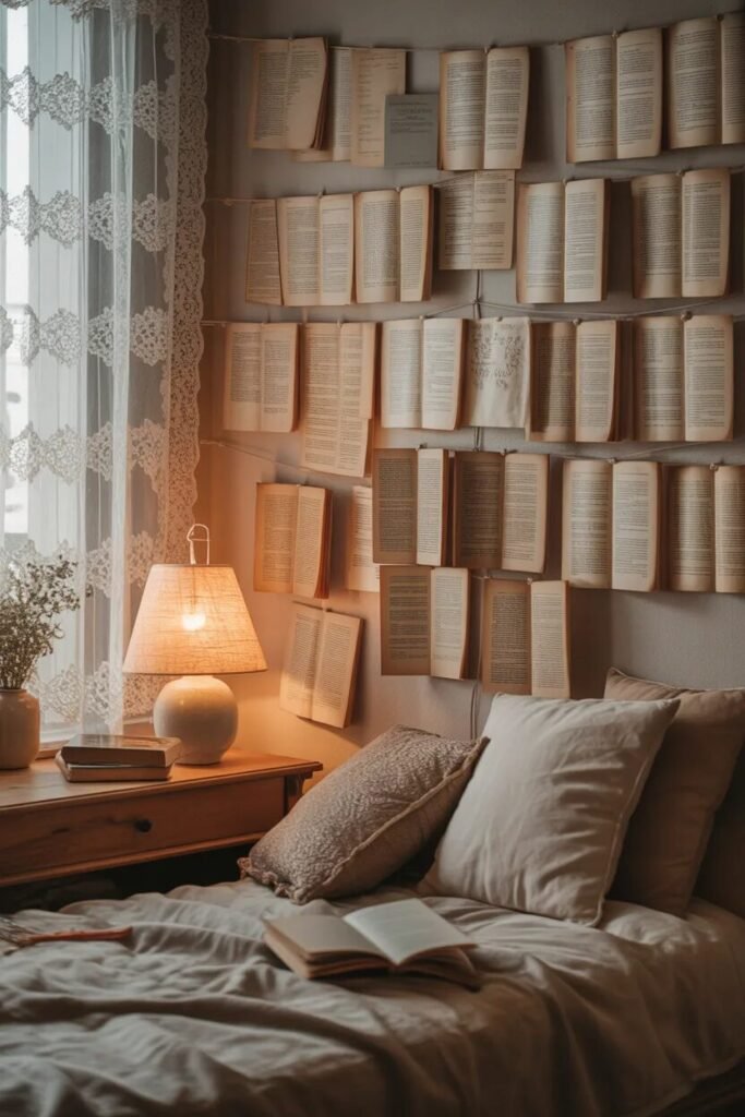 20 cottagecore dorm room ideas story wall
