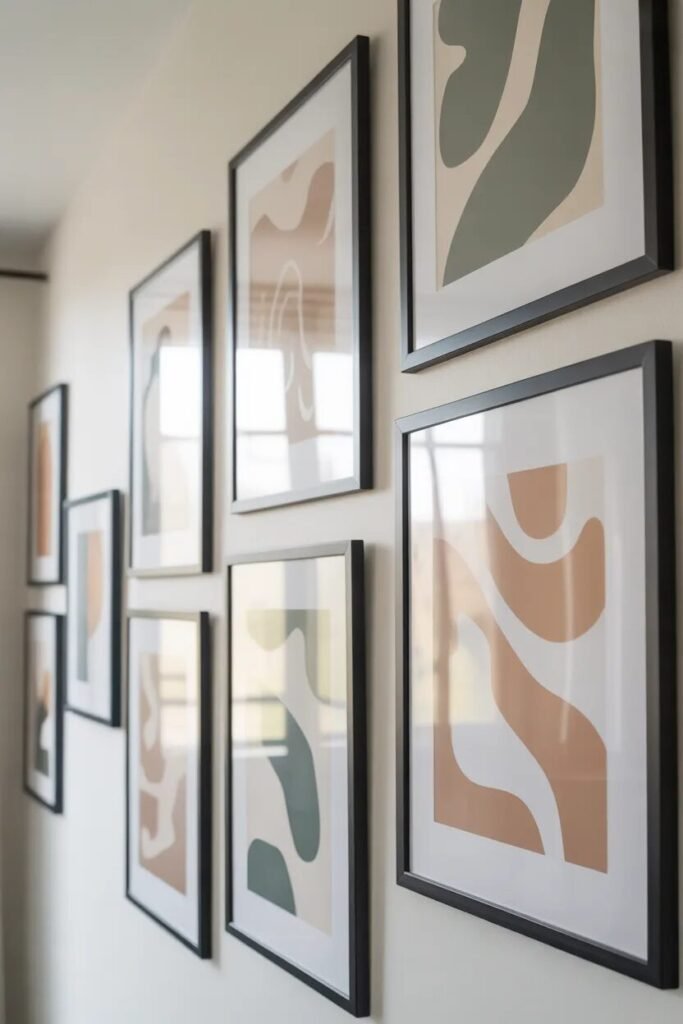 modern luxury dorm wall art