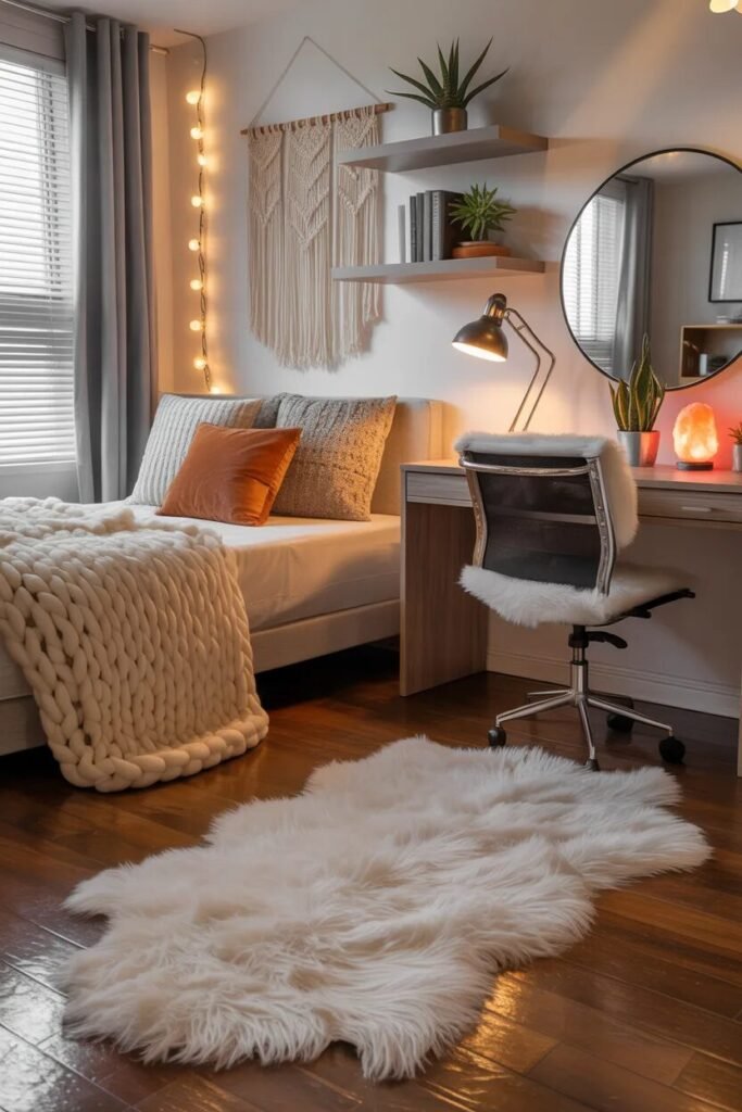 modern luxury dorm rug ideas