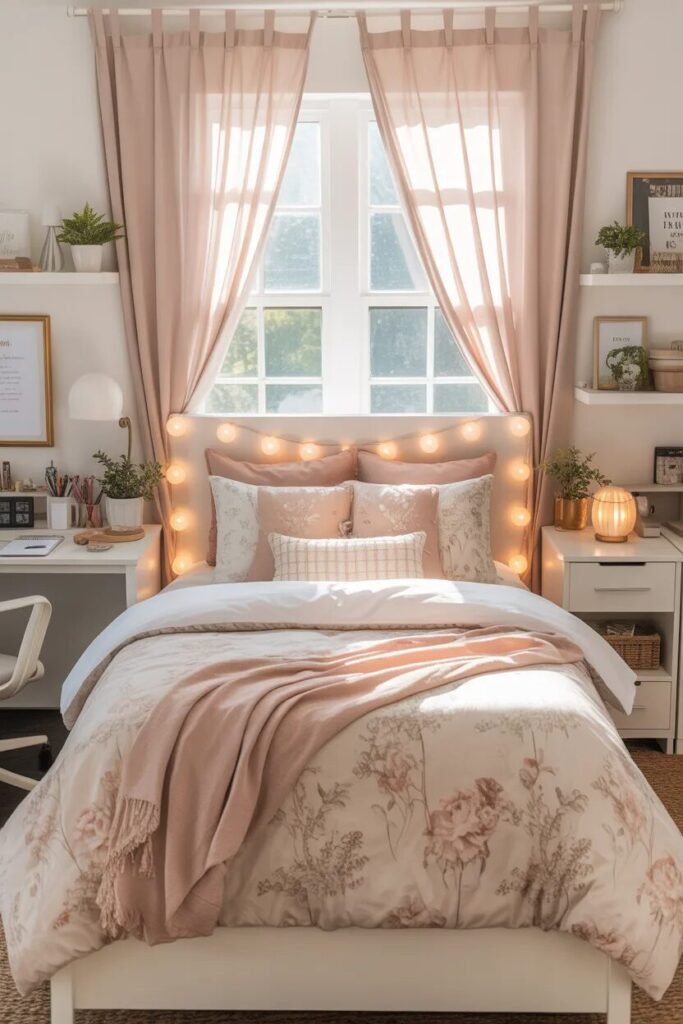 modern luxury dorm matching decor