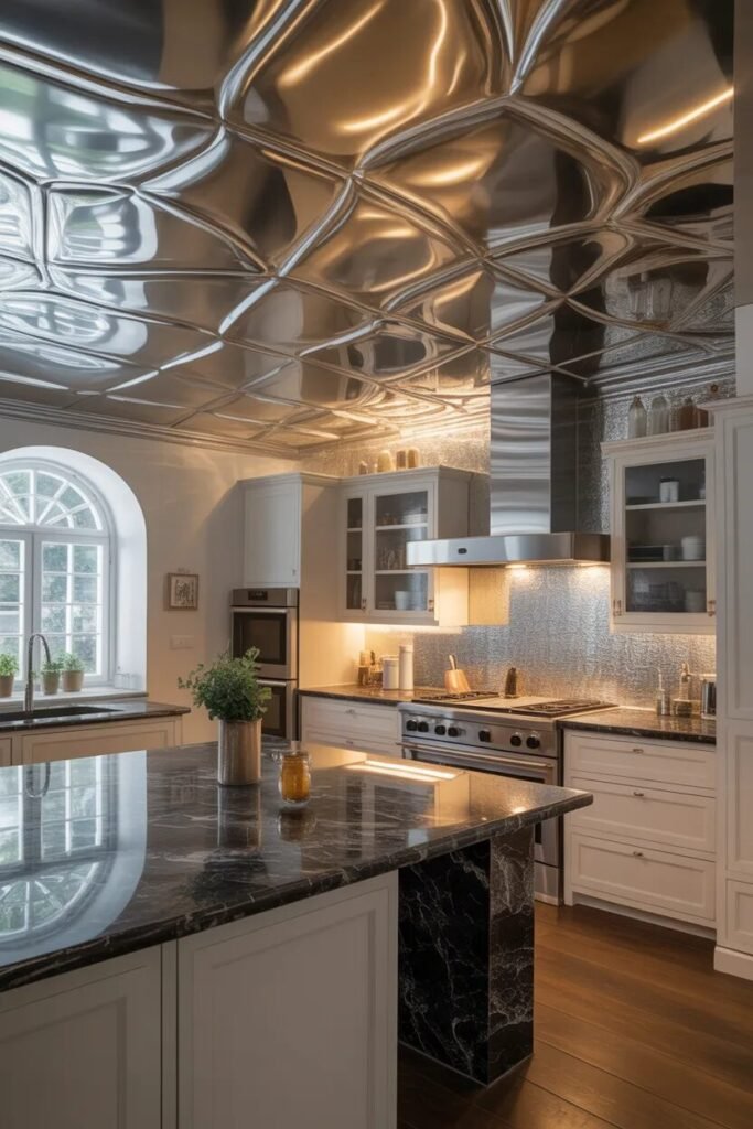 liquid metal kitchen ceiling ideas