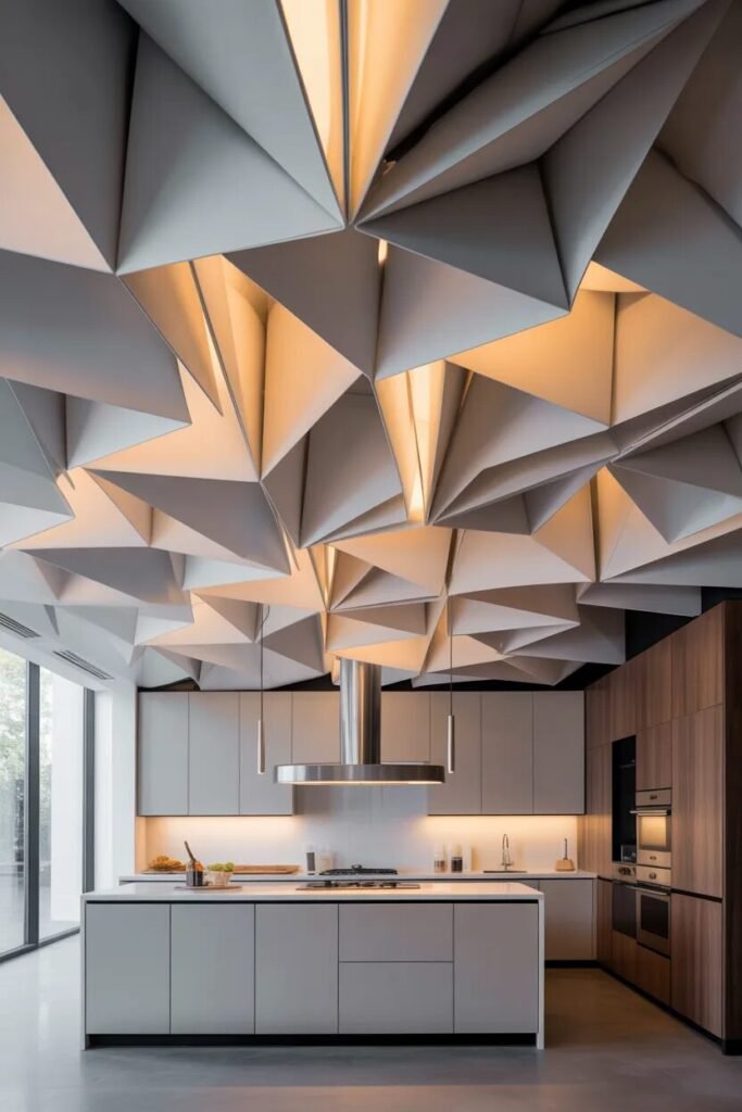 origami kitchen ceiling ideas