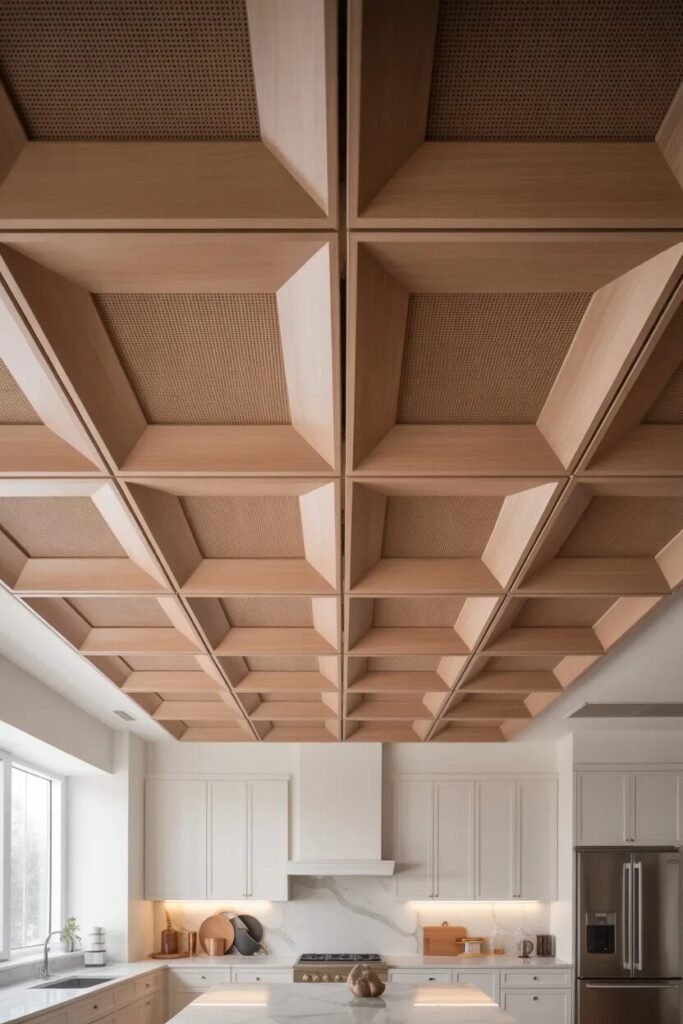 acoustic kitchen ceiling design ideas