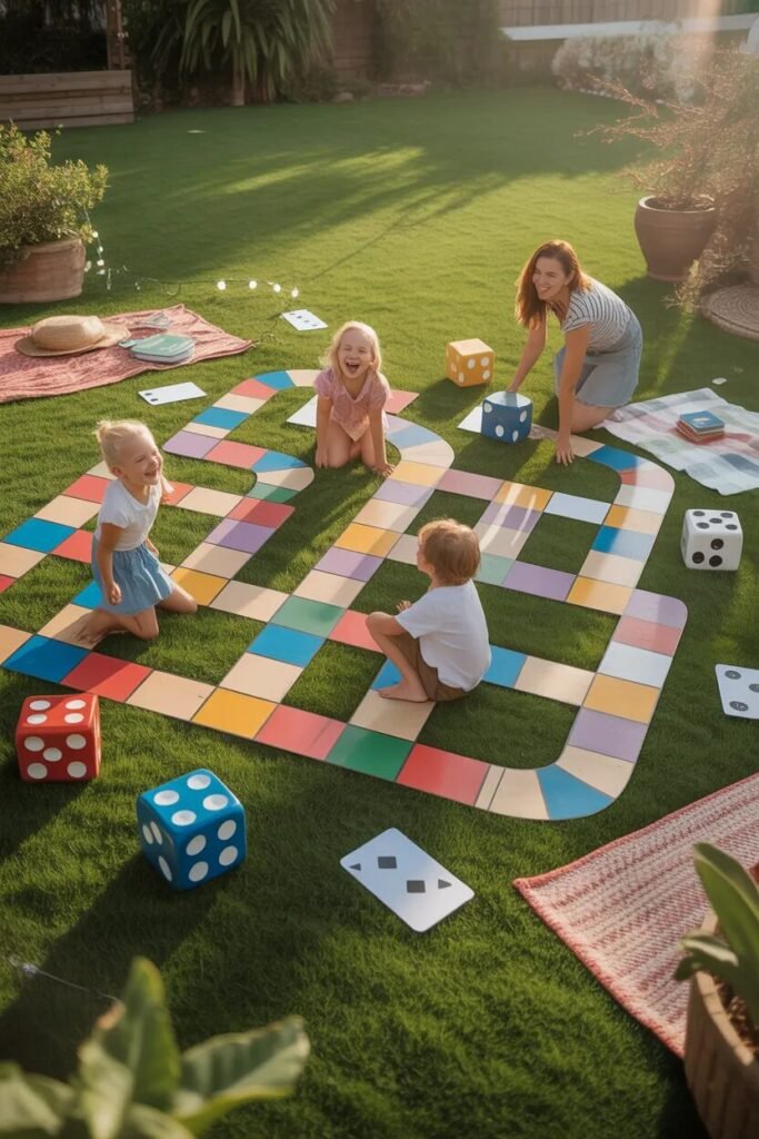 backyard playground ideas game lawn