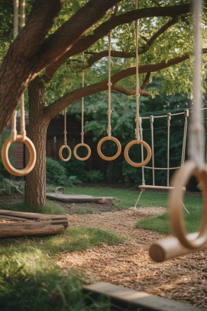  backyard playground ideas rings