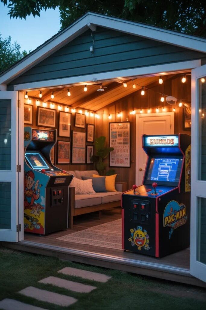 backyard playground ideas arcade