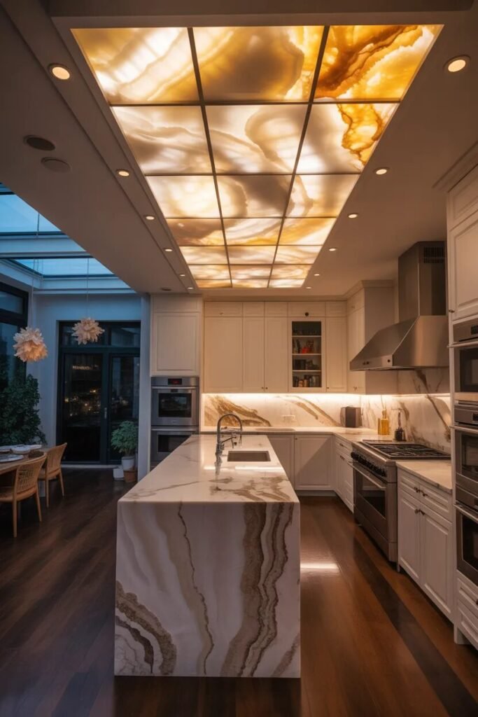 onyx kitchen ceiling design ideas