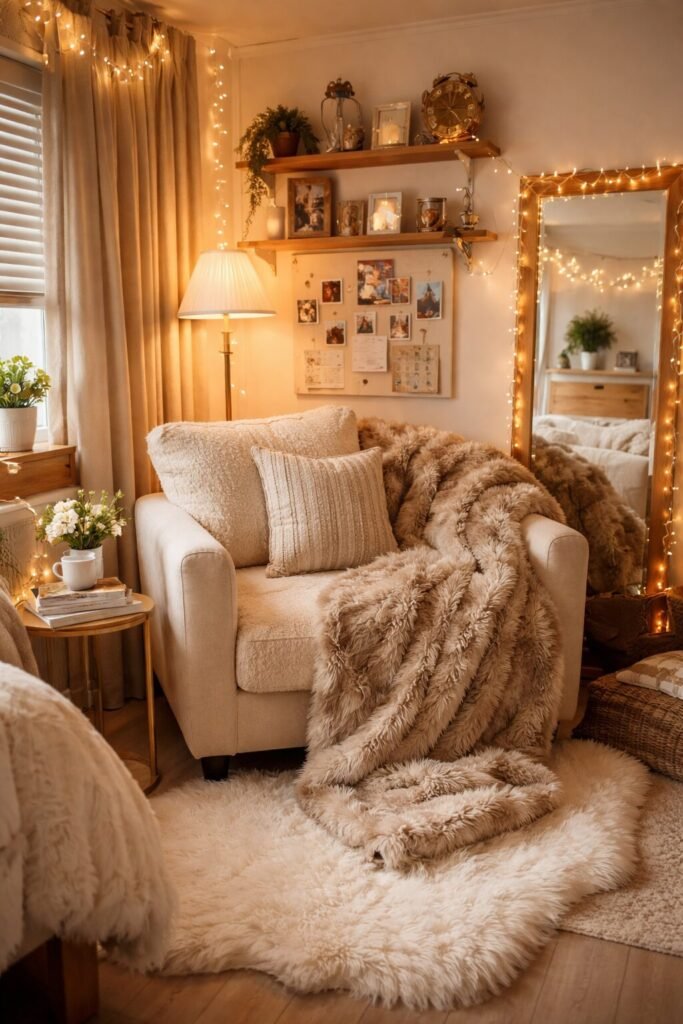 15 girly dorm room ideas luxury reading nook