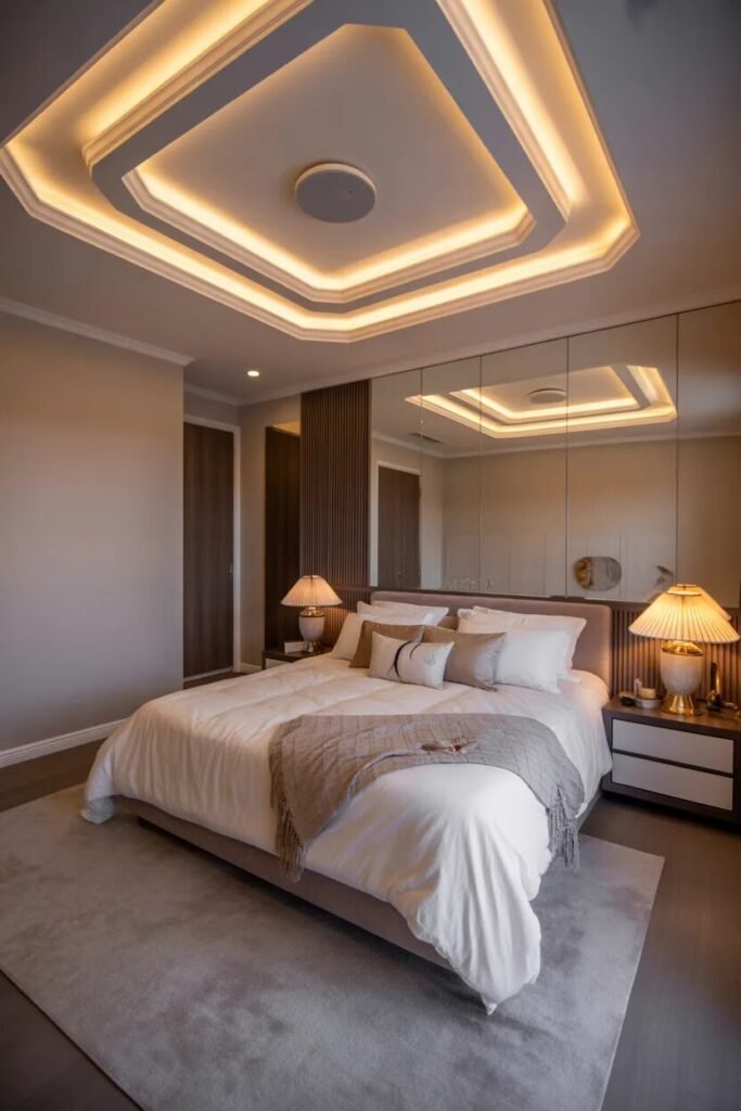 tray 17 bedroom false ceiling design