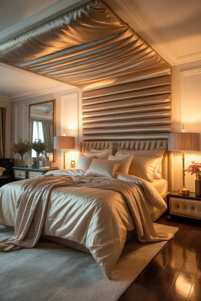 satin 17 bedroom false ceiling design