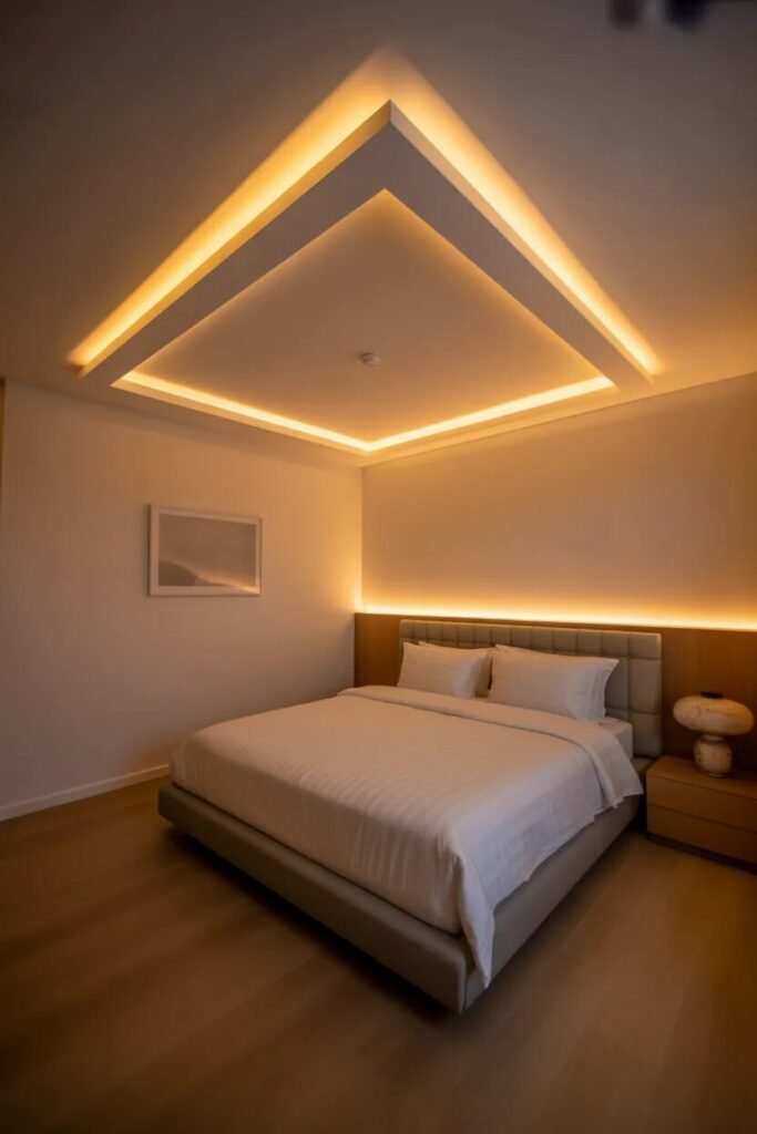 cove 17 bedroom false ceiling design