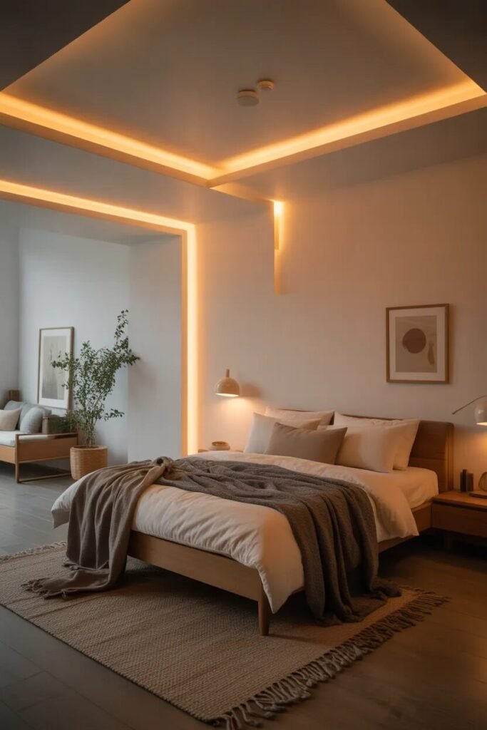 shadow 17 bedroom false ceiling design