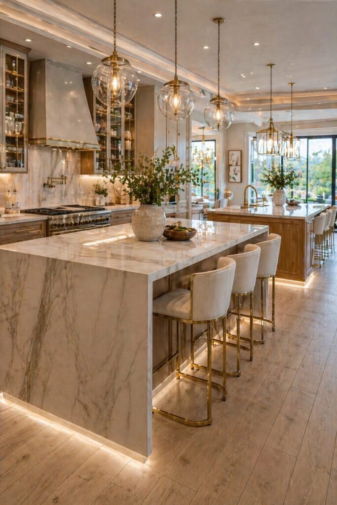 20 latest kitchen island ideas 4 double luxury 20 latest kitchen island ideas