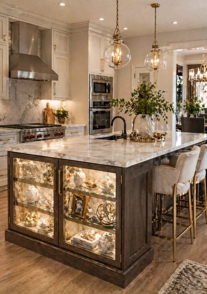 20 latest kitchen island ideas 13 glass luxury 20 latest kitchen island ideas