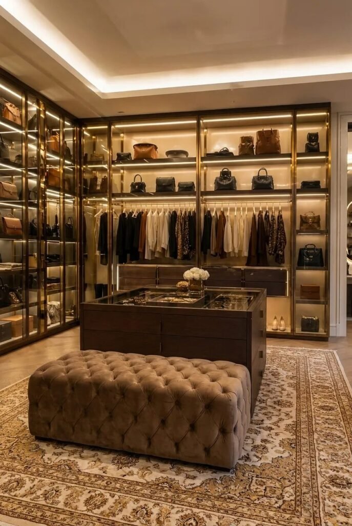glass boutique closet ideas