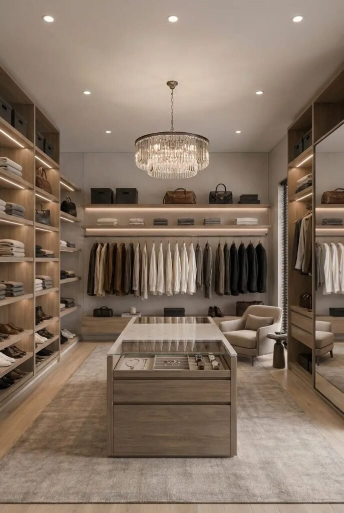 floating closet ideas shelves