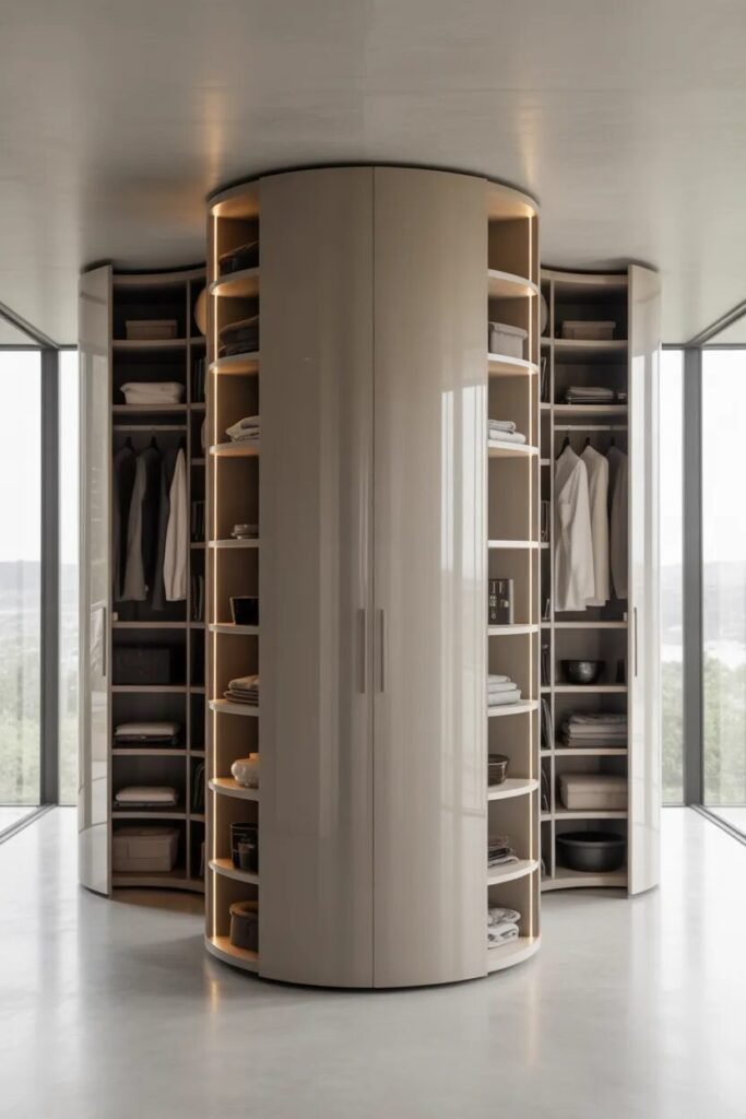 rotating closet ideas smart