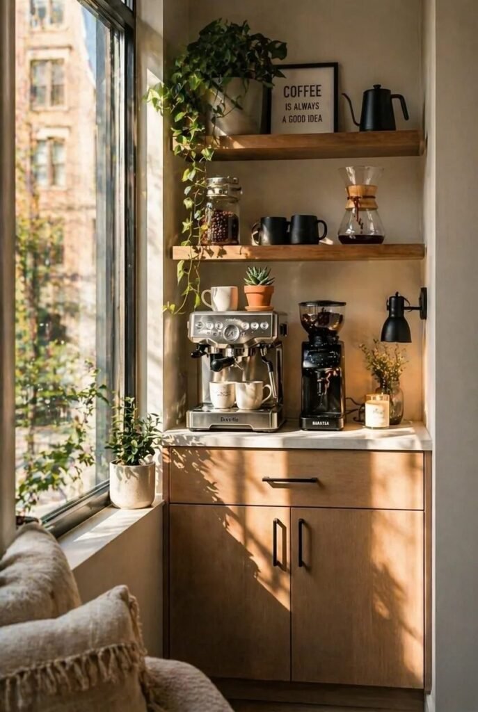 24 jaw dropping coffee bar ideas window nook