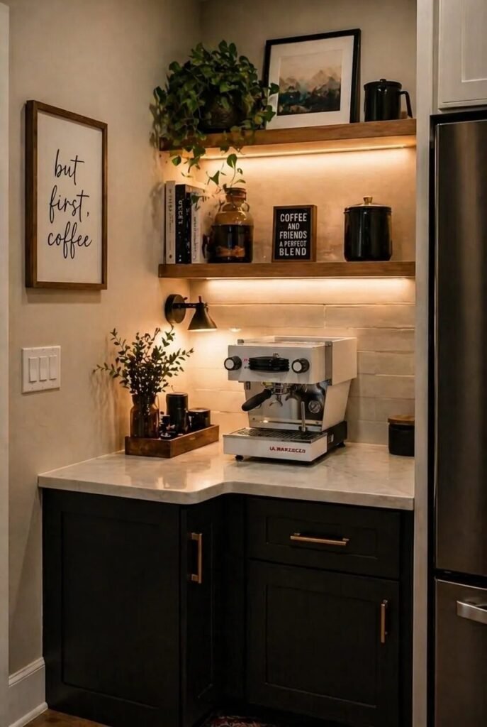 24 jaw dropping coffee bar ideas corner station