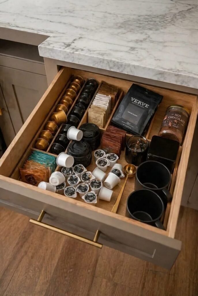 24 jaw dropping coffee bar ideas drawer bar