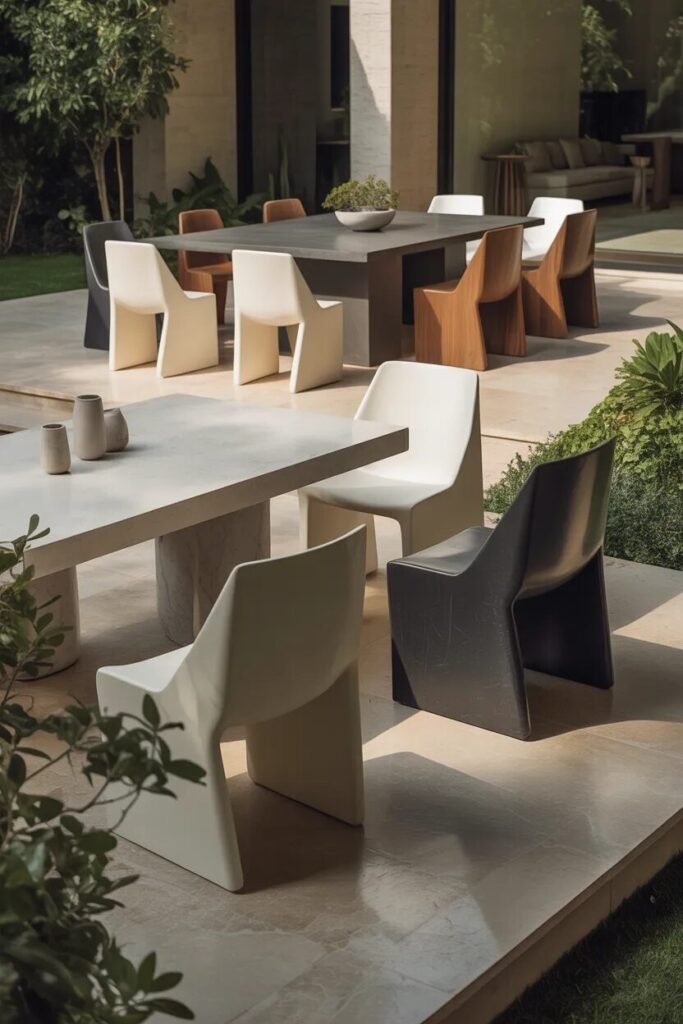 sculptural 25 patio ideas