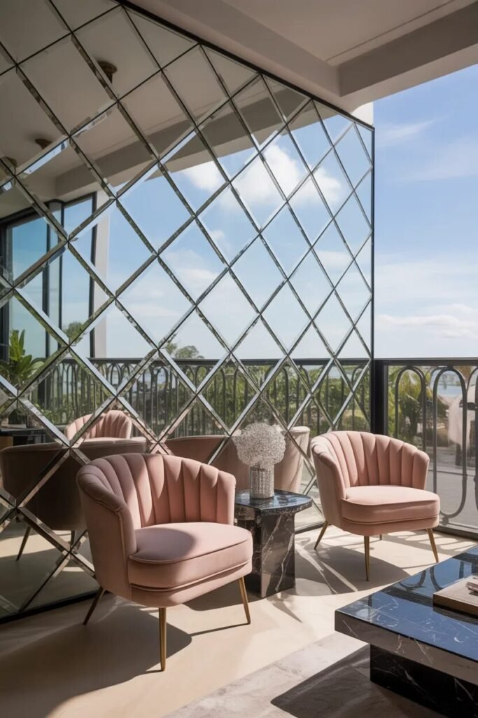 Balcony apartment ideas 7 glam balcony apartment ideas mirror