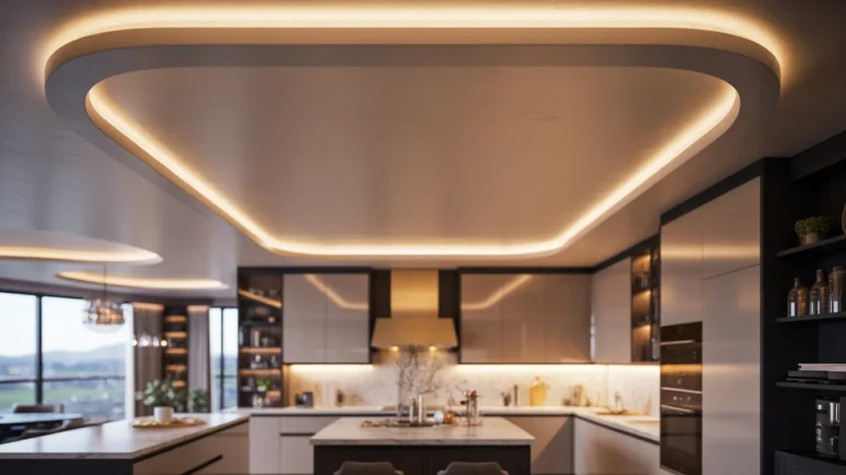 18 contemporary kitchen ceiling design ideas
